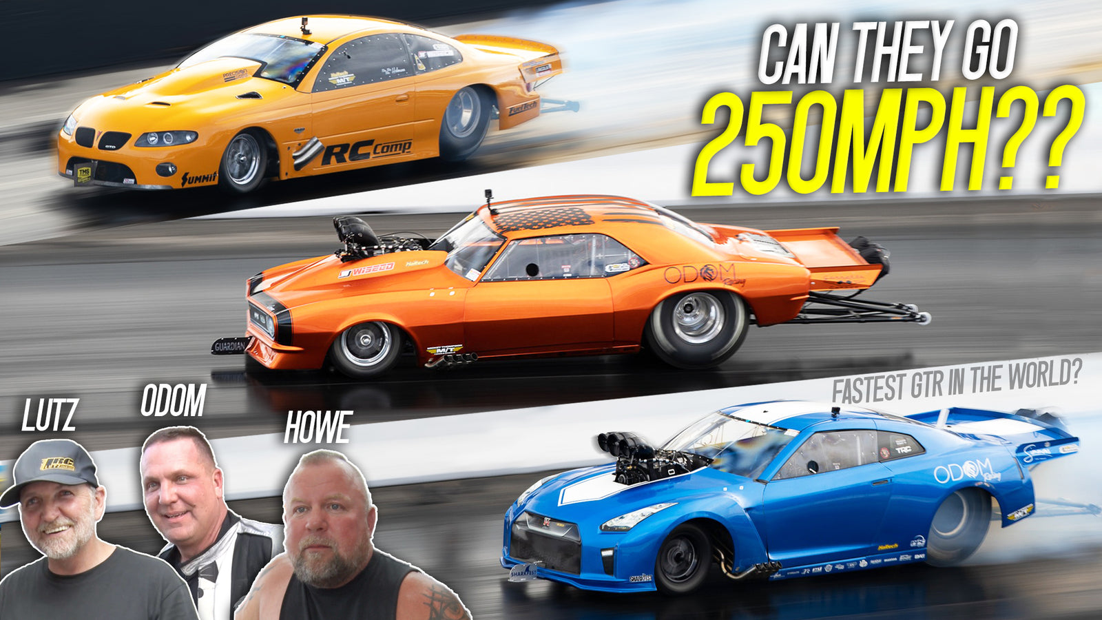 Street Outlaws FIRST 1/4 MILE races.. easy 5 second passes?