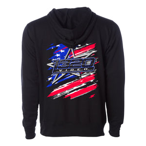 1320Video 2024 American Flag Hoodie