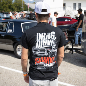1320Video Drag. Drive. Survive. T-Shirt