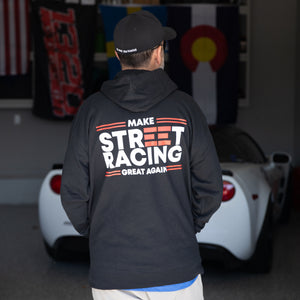 1320Video 2024 Make Street Racing Great Again Black Hoodie