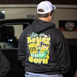 1320Video Life is Better On Corn Hoodie