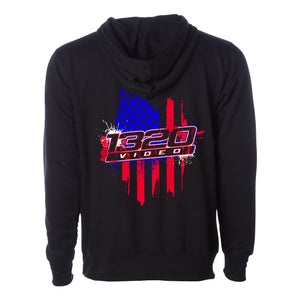 1320Video American Flag Hoodie