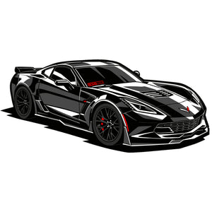 1320Video C7 Z06 Stickers