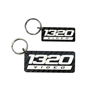 1320Video Carbon Fiber Keychain