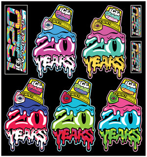 Ice Cream Cruise 2025 Stickers