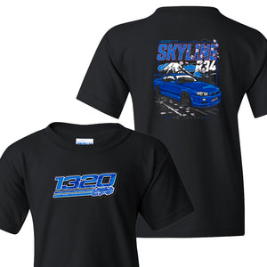 1320Video Kid's R34 JDM T-Shirt