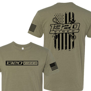 1320Video Military Green T-Shirt