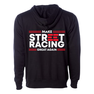 1320Video 2024 Make Street Racing Great Again Black Hoodie