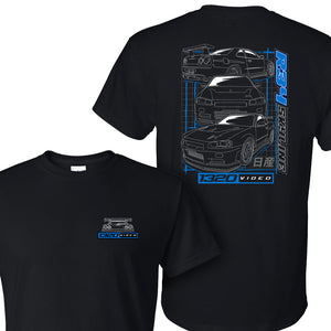 1320Video R34 Blueprint T-Shirt