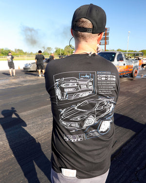 1320Video Z06 Blueprint T-Shirt