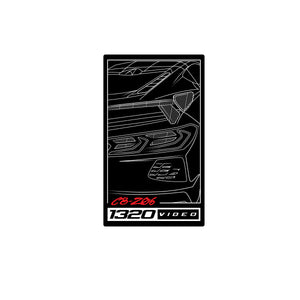 1320Video C8 Z06 Stickers