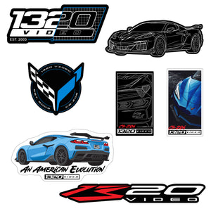 1320Video C8 Z06 Stickers