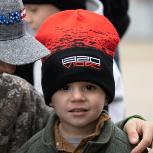 1320Video Red Static Beanie