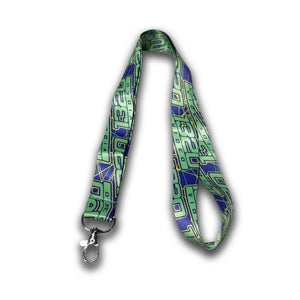 PurpleNeonLanyard