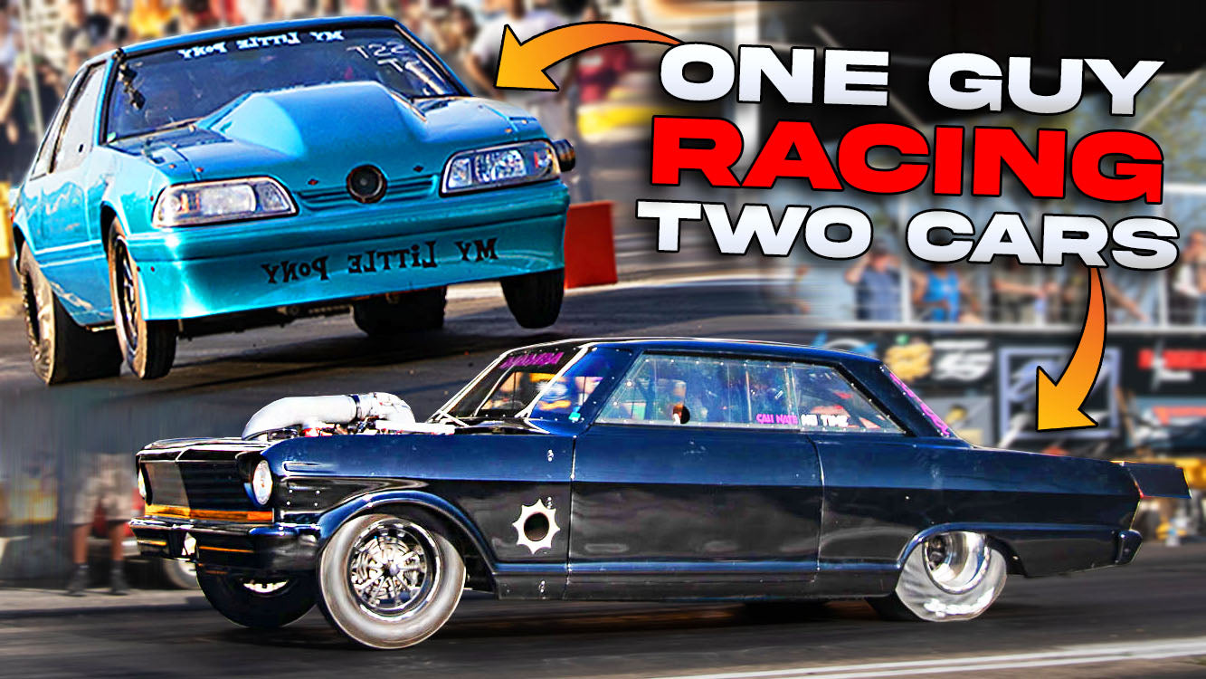 Cali Nate brings BOTH of his cars to YELLO BELLY