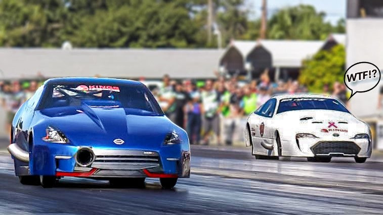 2JZ Nissan Goes FULL SEND! (5's @ 248mph!) - 1320Video