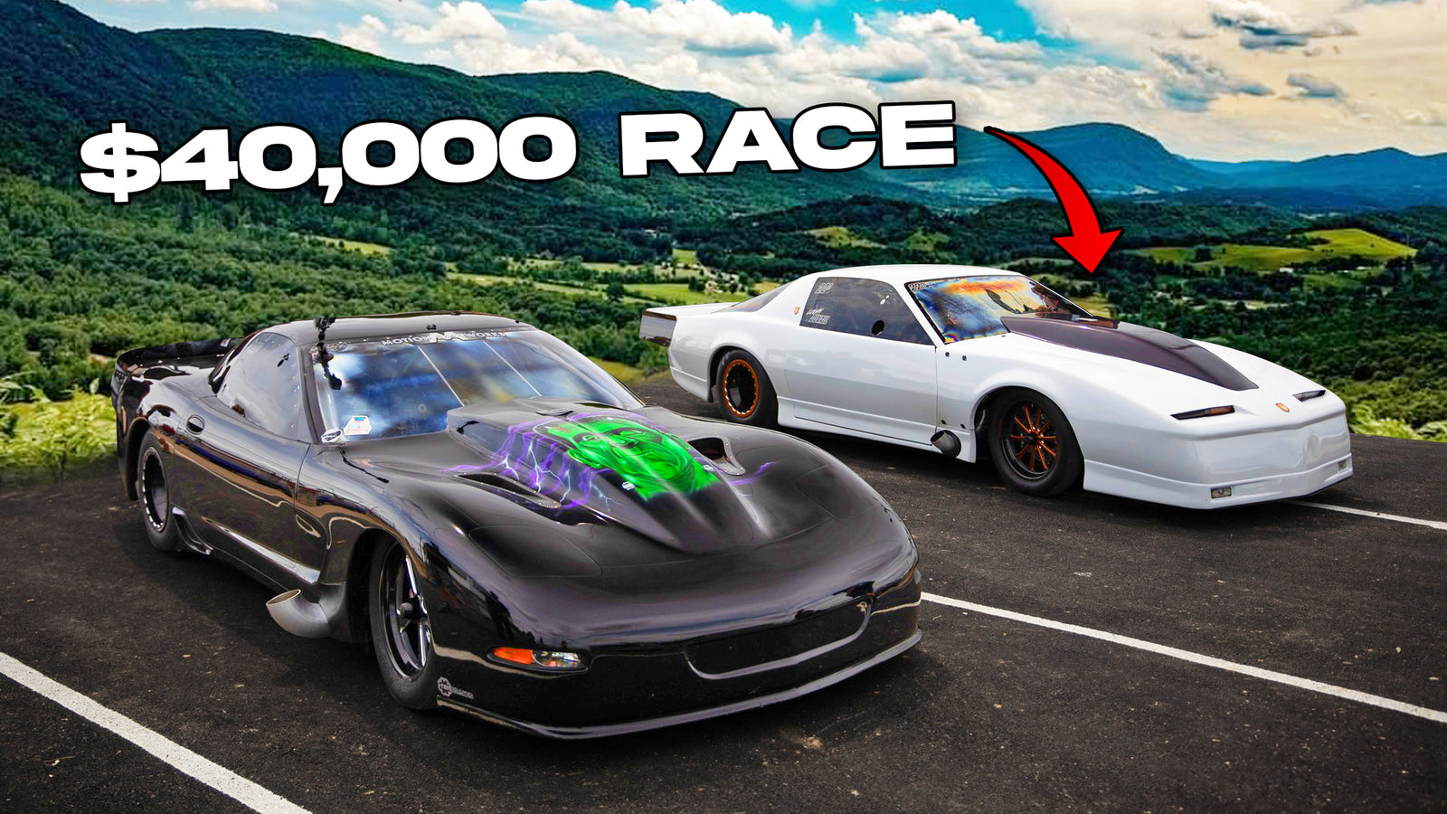 BIG MONEY & CRAZY RACING! 103 Car Butt Naked No Prep! - 1320Video