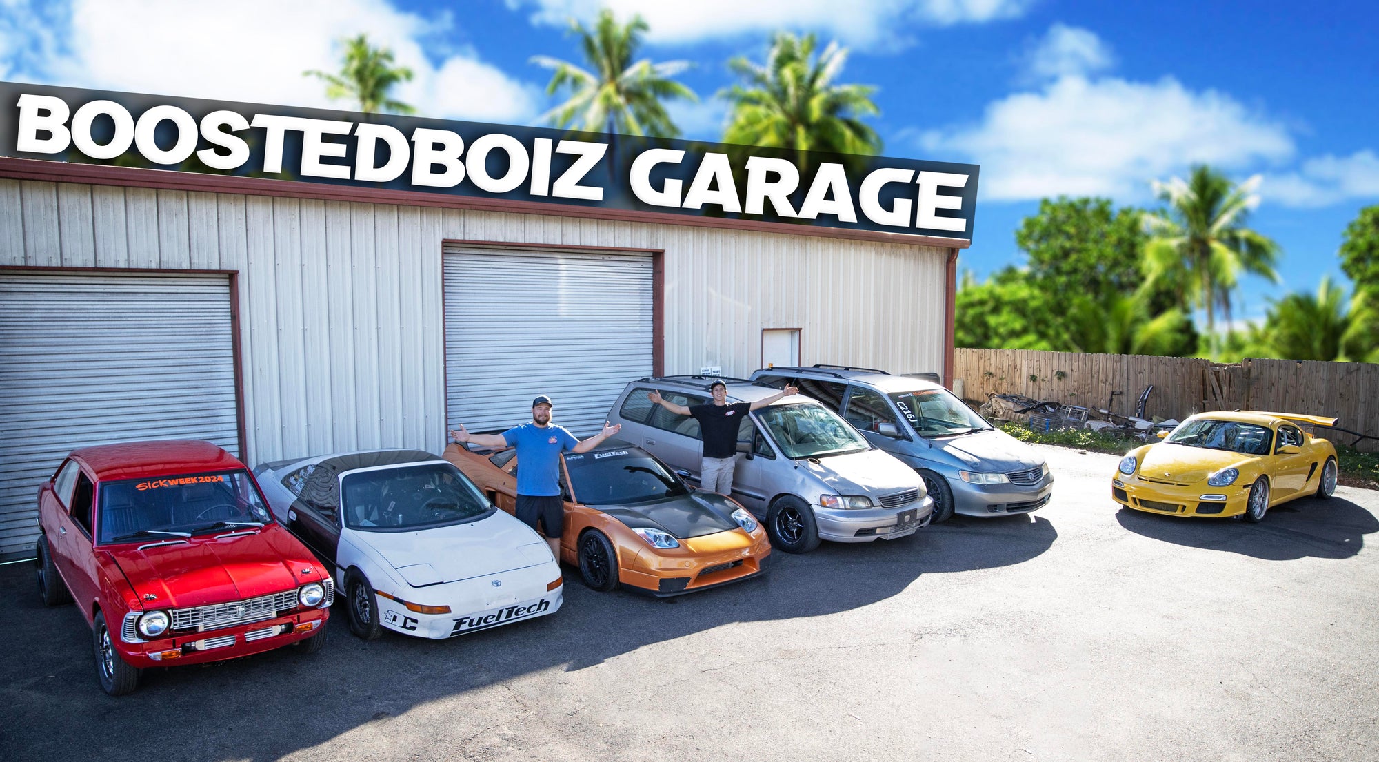 BoostedBoiz INFAMOUS Car Collection + Garage Tour (Record Holding Hondas)
