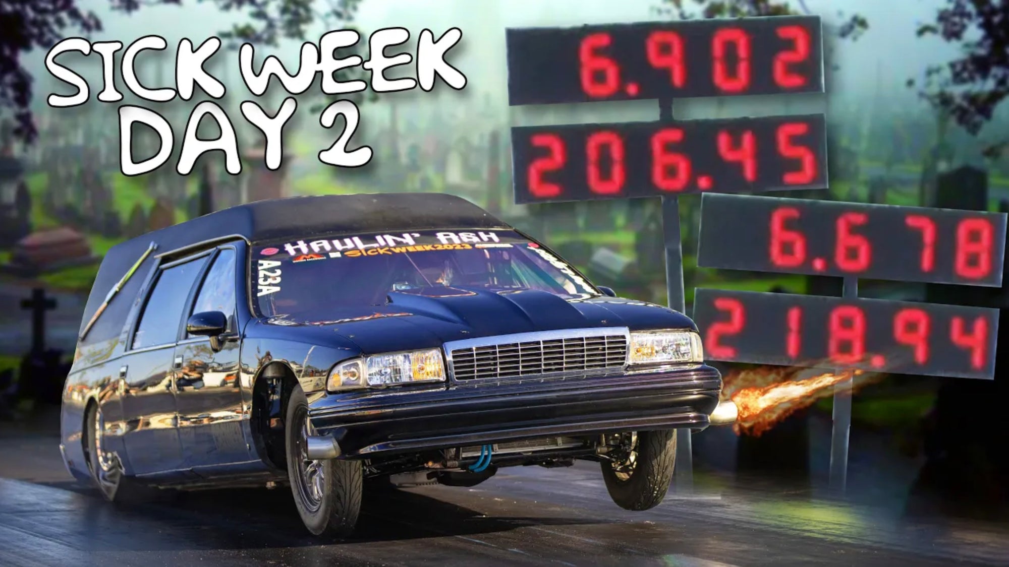 Door flies off at 200mph, trans EXPLOSION, side by side 6's, +MORE! | Sick Week Day 2