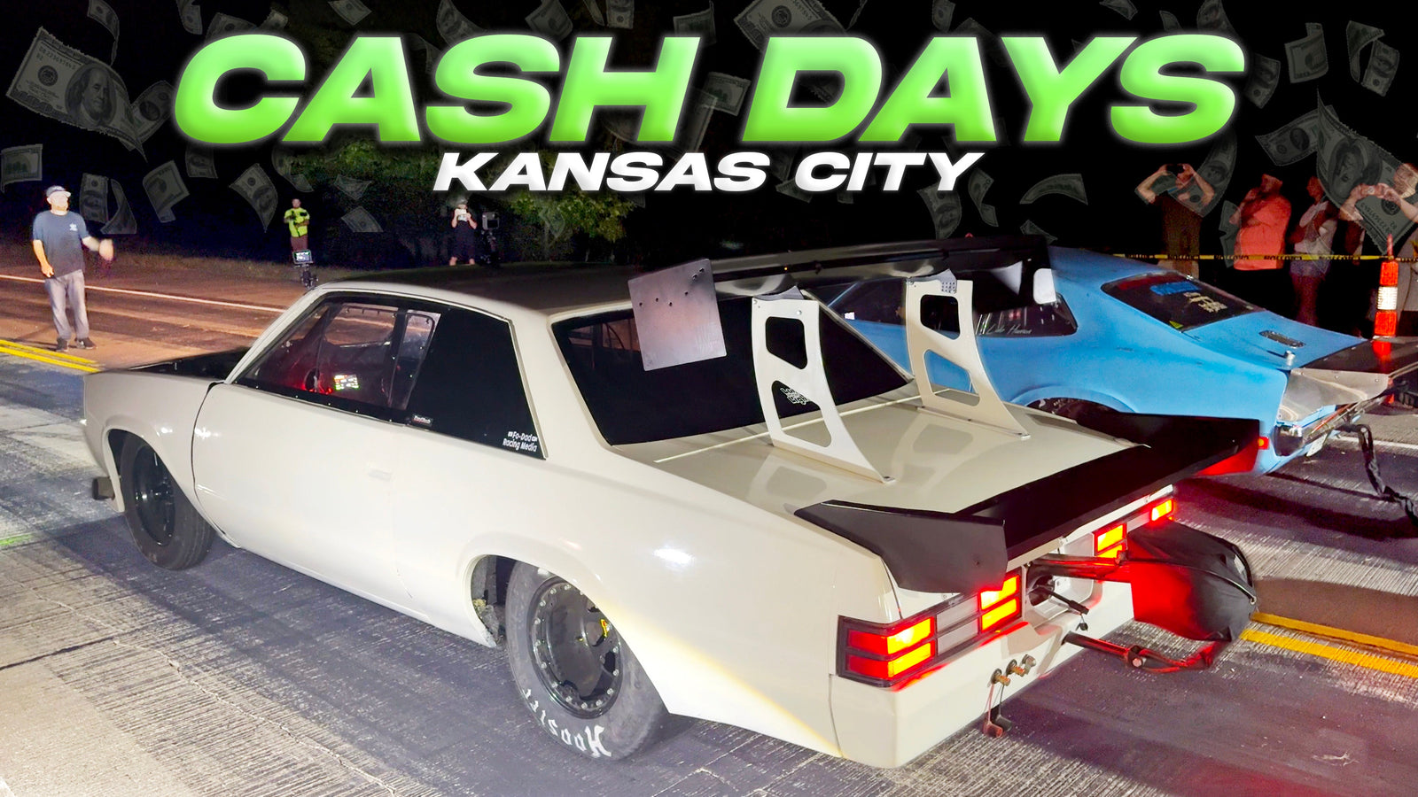 1,000hp Cars Street Race on Rural Kansas Backroads (KC Cash Days)