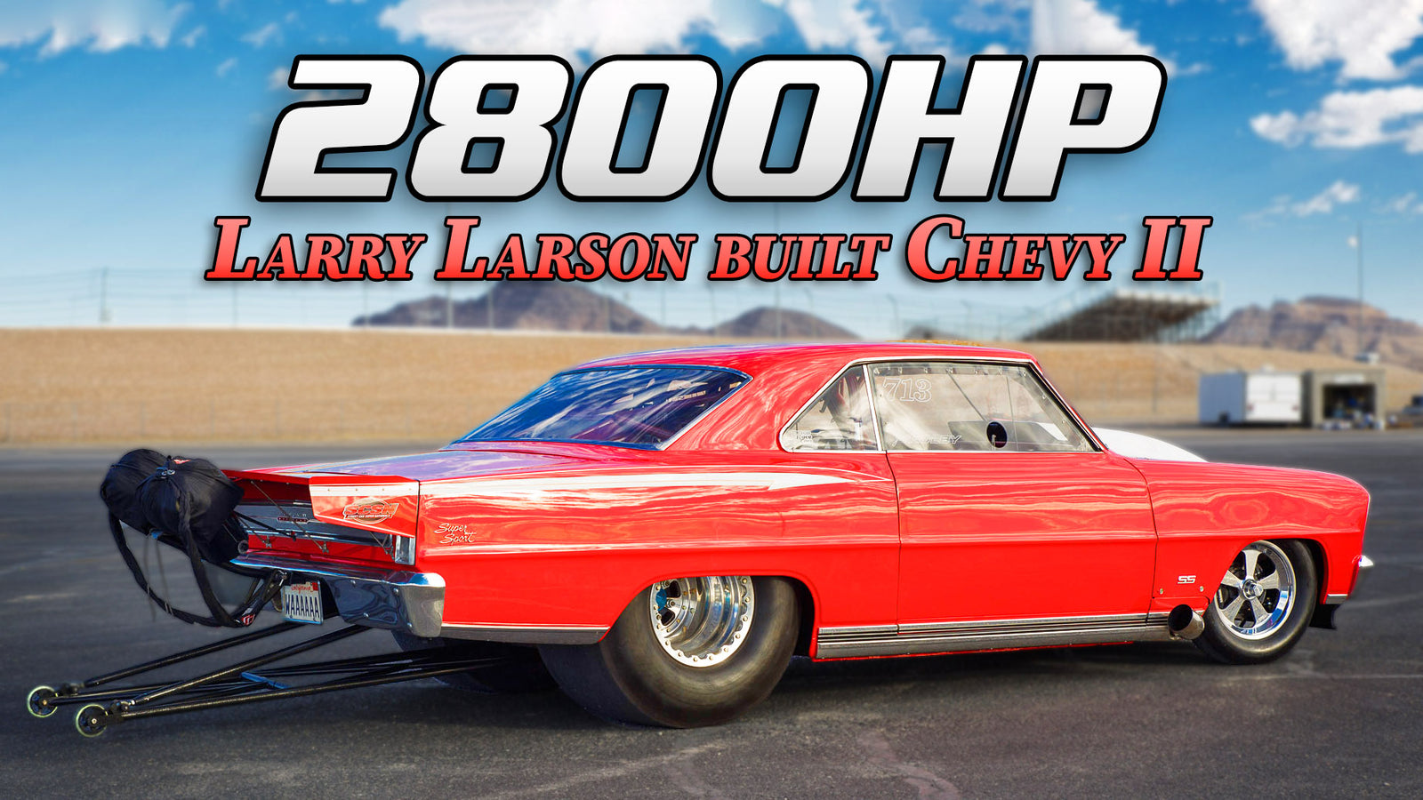 "There's NO WAY that car went that FAST that QUICKLY!" | Larry Larson built Chevy II