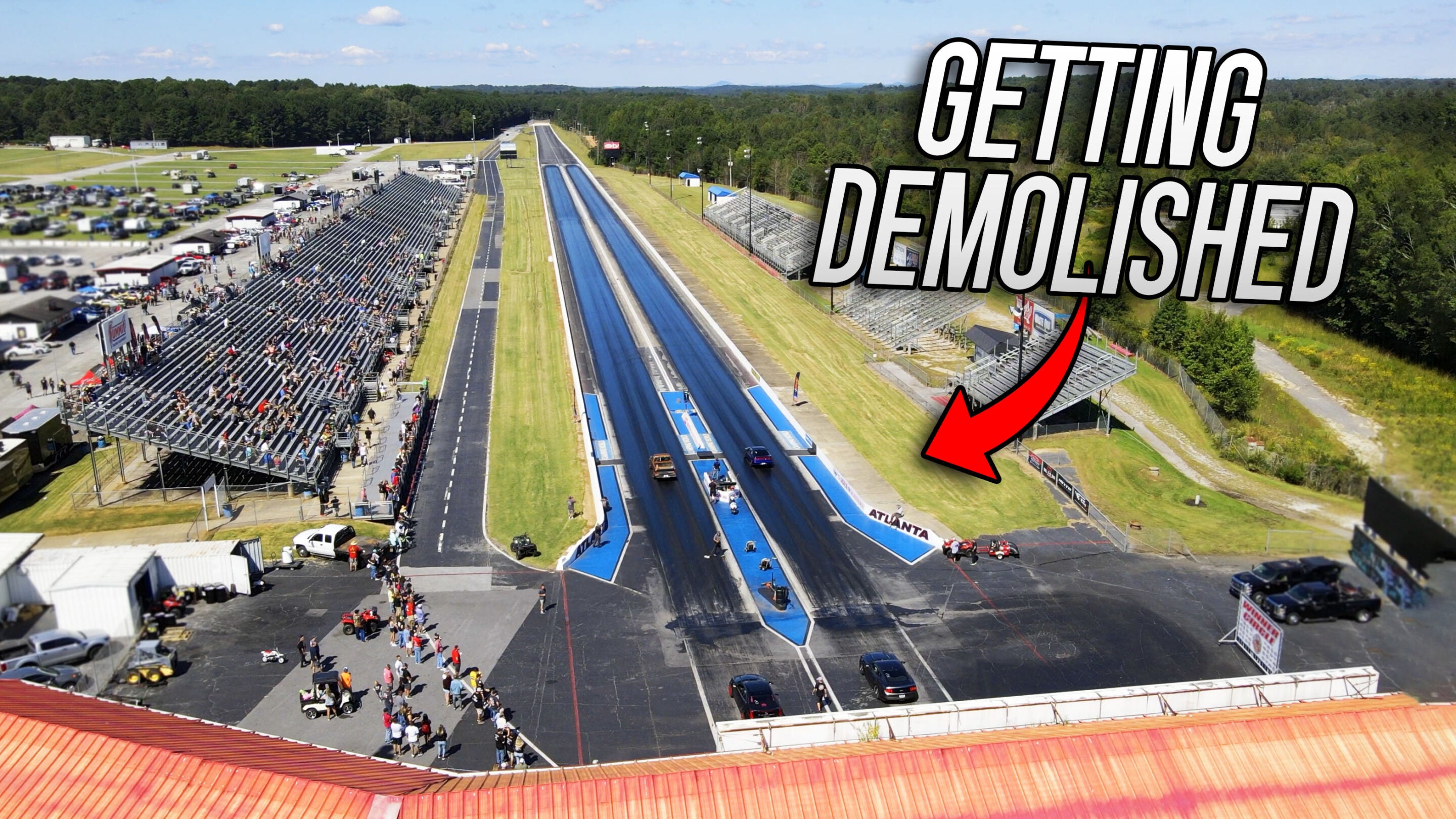 Track getting TORN DOWN after this CRAZY race event! - 1320Video