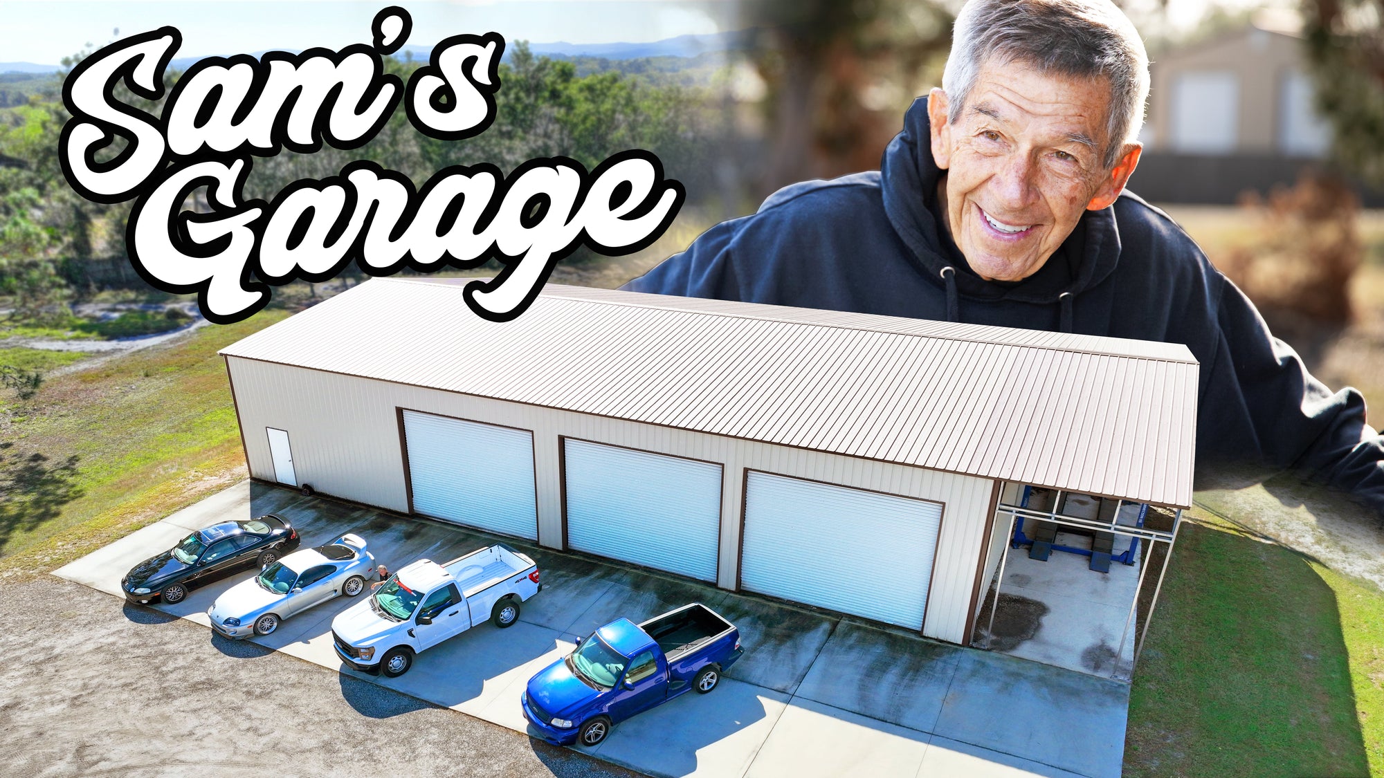 Mr. Sam's Car Collection + Shop Tour!