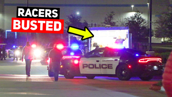 Texas Street Racers on the RUN! (Police Shut Down Every Spot) - 1320Video