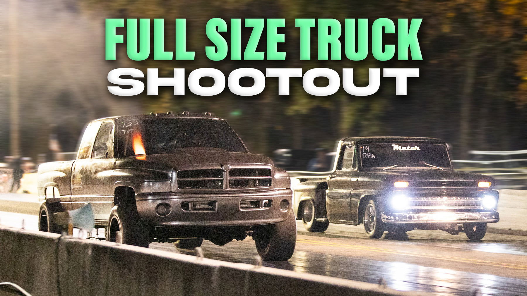 We found a TRUCKS ONLY Drag Race in Alabama (No Cars Allowed!) - 1320Video