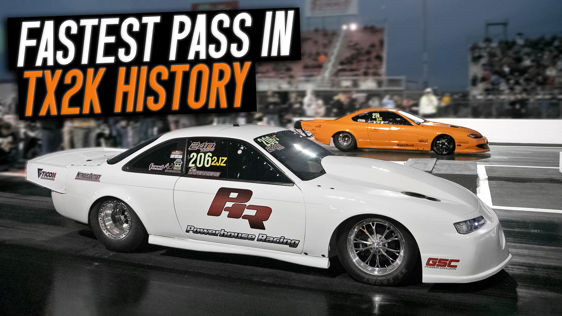 Low 6's with Low Effort! 2000HP 2JZ 240sx RIPS! - 1320Video