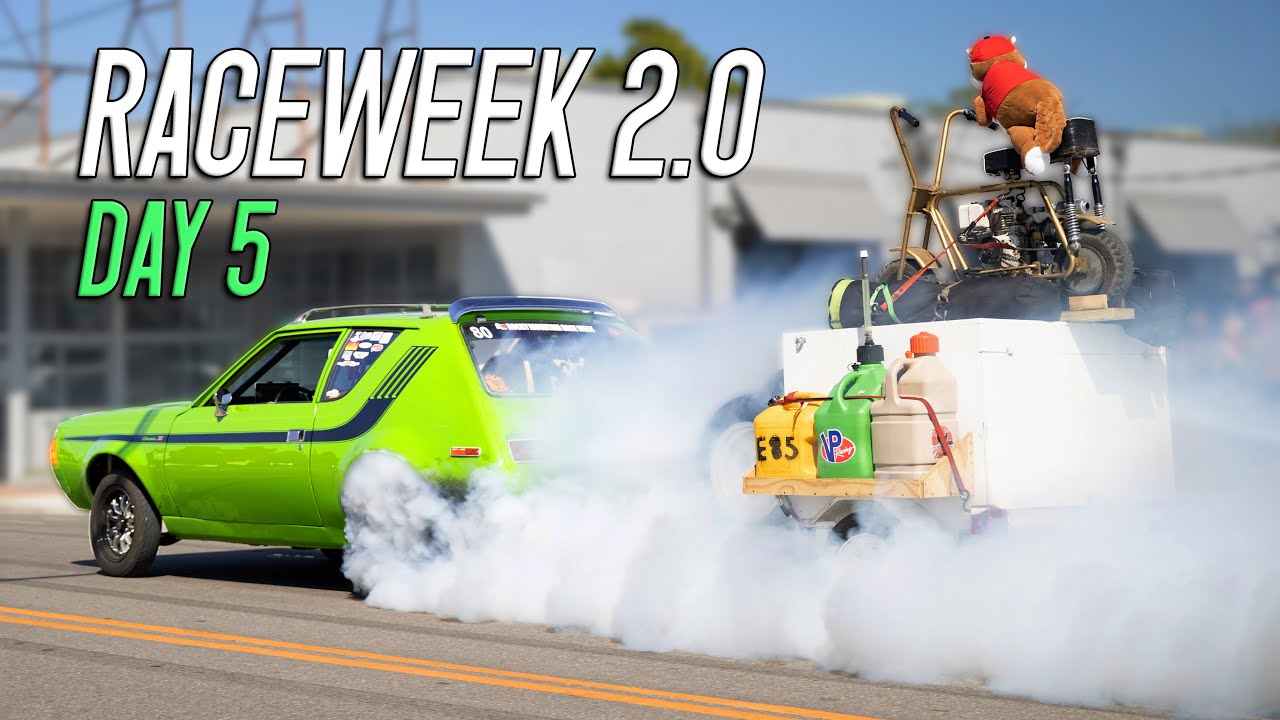 INSANE trailer burnouts on the streets! | Race Week 2.0 Day 5
