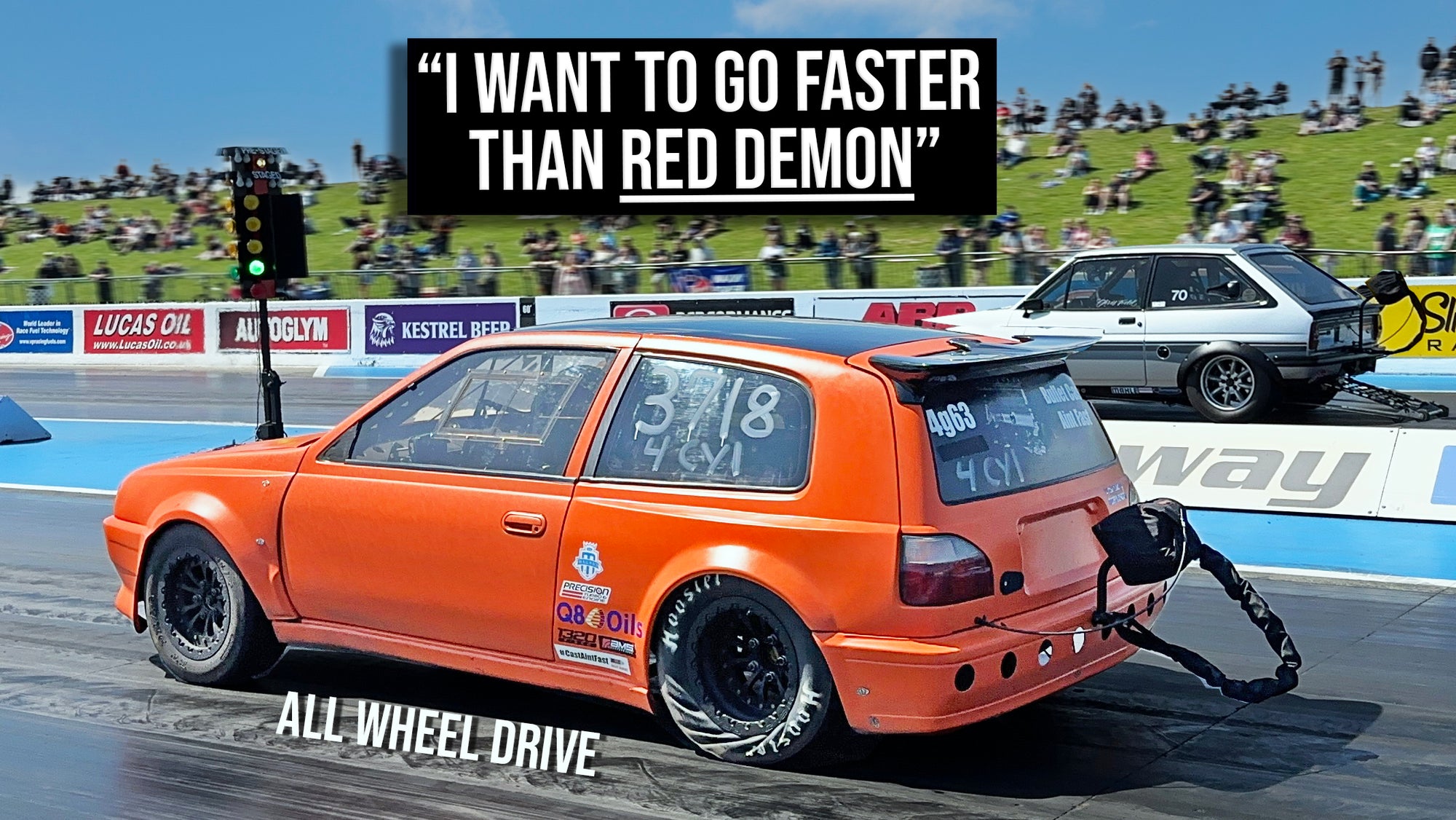 We found the European "Red Demon” and it's SICK! (AWD Billet 4G63 Nissan Pulsar)