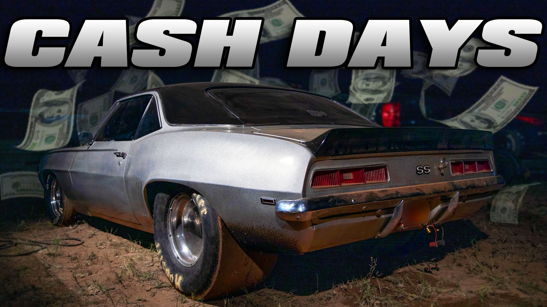 Cash Days Racing REAL STREET RACING. | 40 car CASH DAYS - 1320Video