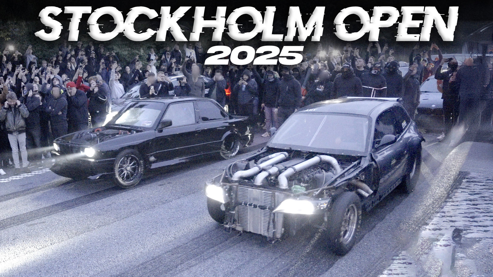 Worlds most INTENSE underground Street Race - Stockholm Open 2025