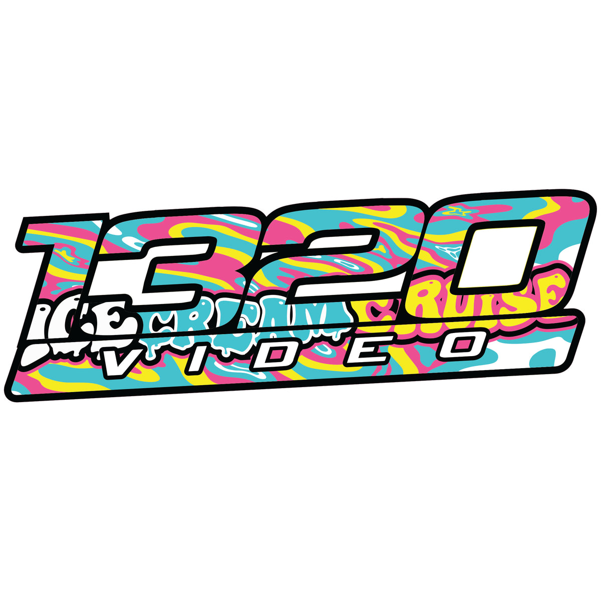 1320Video Ice Cream Cruise Sticker