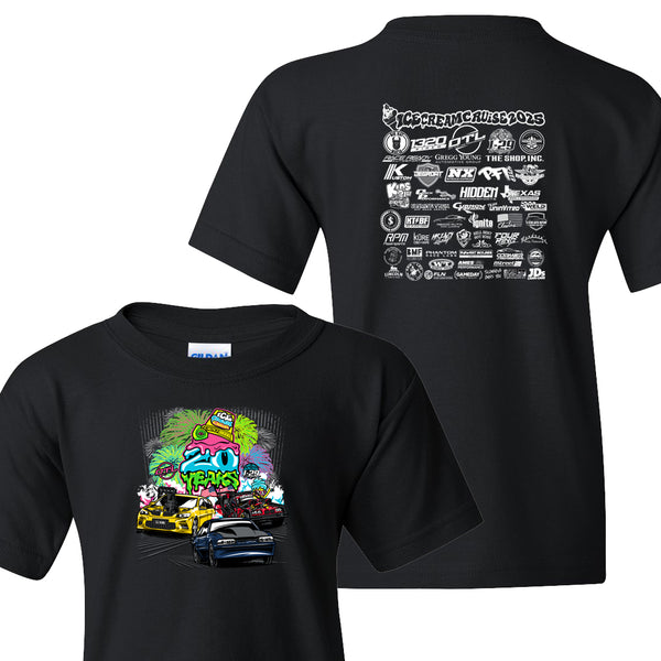 Ice Cream Cruise 2025 Kid's T-Shirt - 1320Video