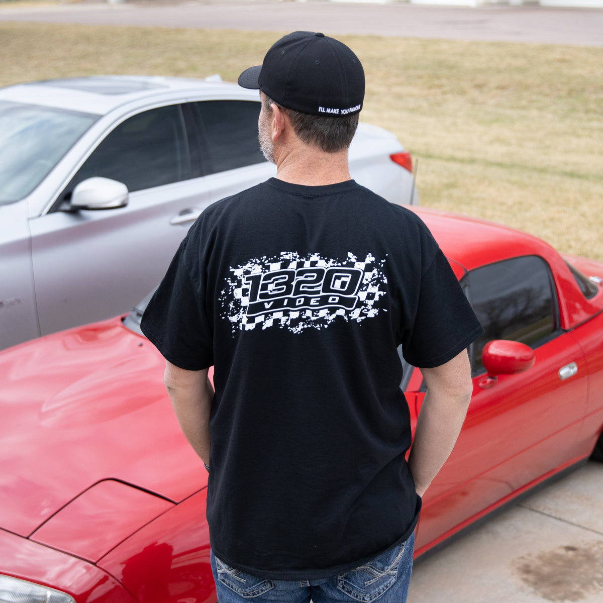 1320Video Checkered Flag T-Shirt
