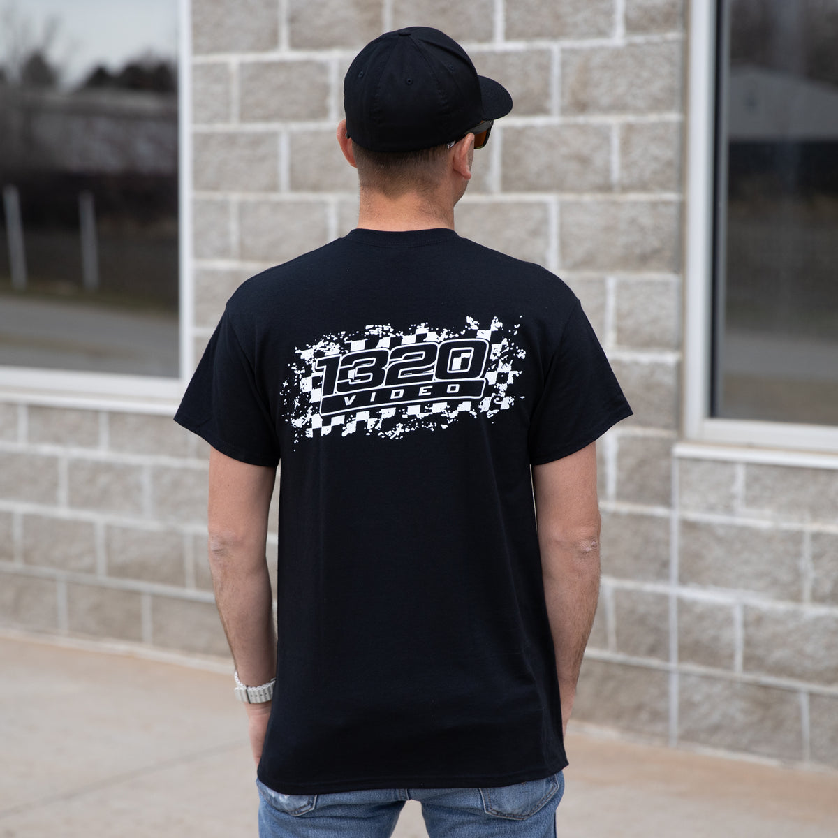 1320Video Checkered Flag T-Shirt