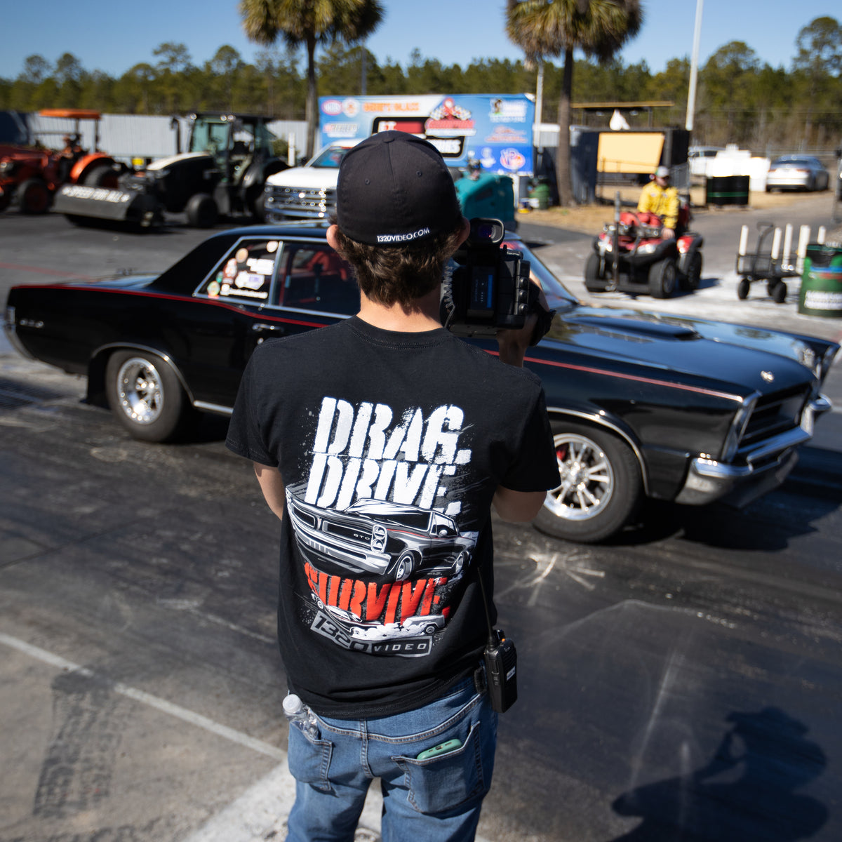 1320Video Drag. Drive. Survive. T-Shirt