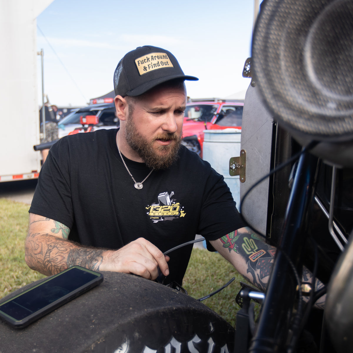 1320Video F#CK AROUND & FIND OUT T-Shirt