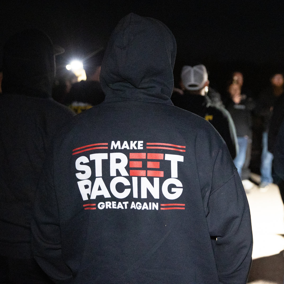 1320Video 2024 Make Street Racing Great Again Black Hoodie