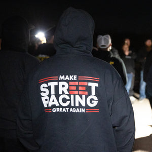 1320Video 2024 Make Street Racing Great Again Black Hoodie