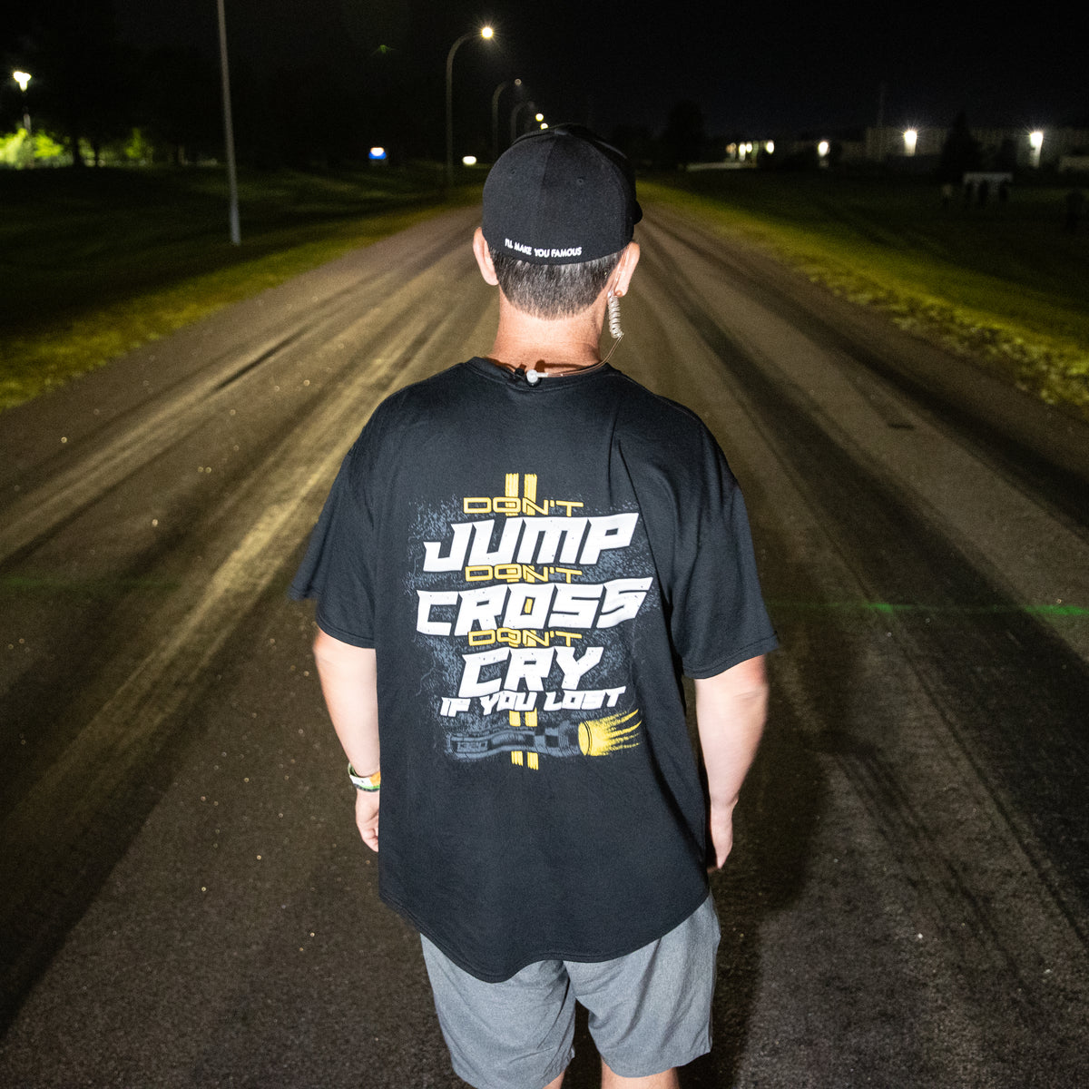 1320Video Don't Jump Don't Cross T-Shirt