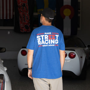 1320Video Make Street Racing Great Again Royal Blue T-Shirt