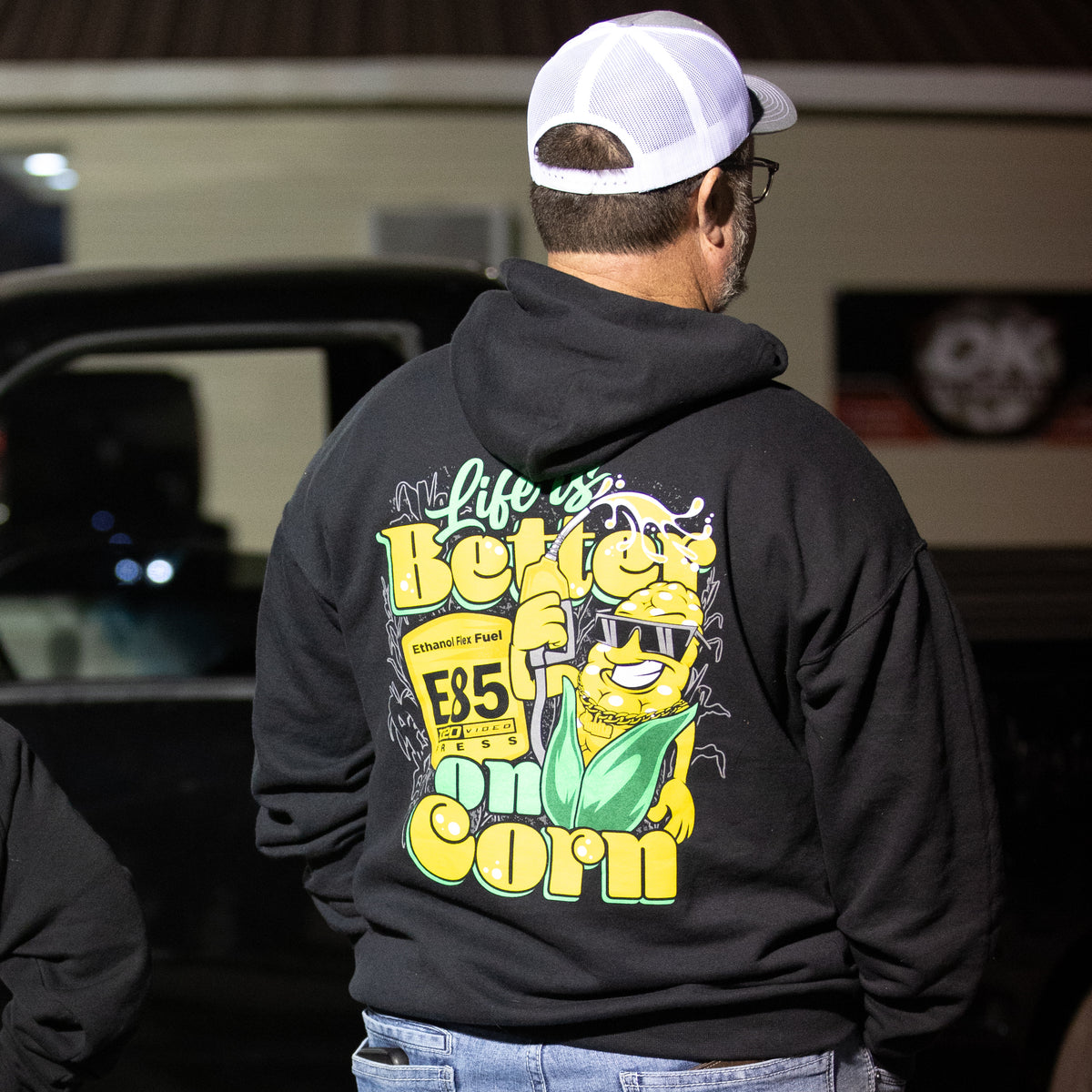 1320Video Life is Better On Corn Hoodie