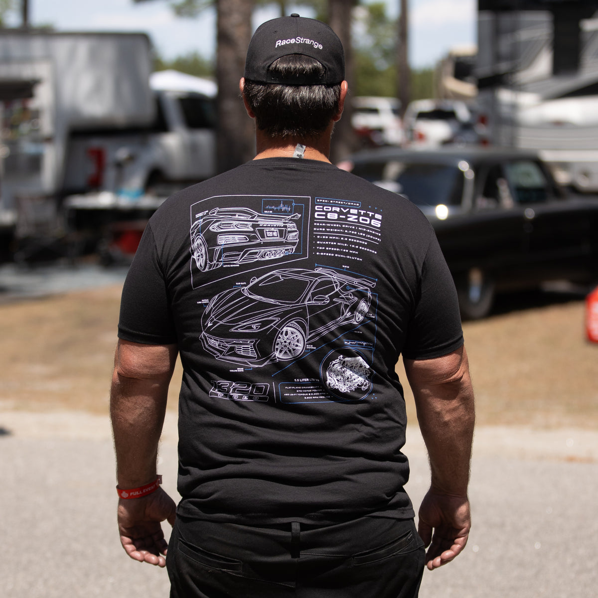 1320Video Z06 Blueprint T-Shirt