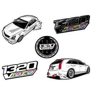 1320Video CTS-V Stickers