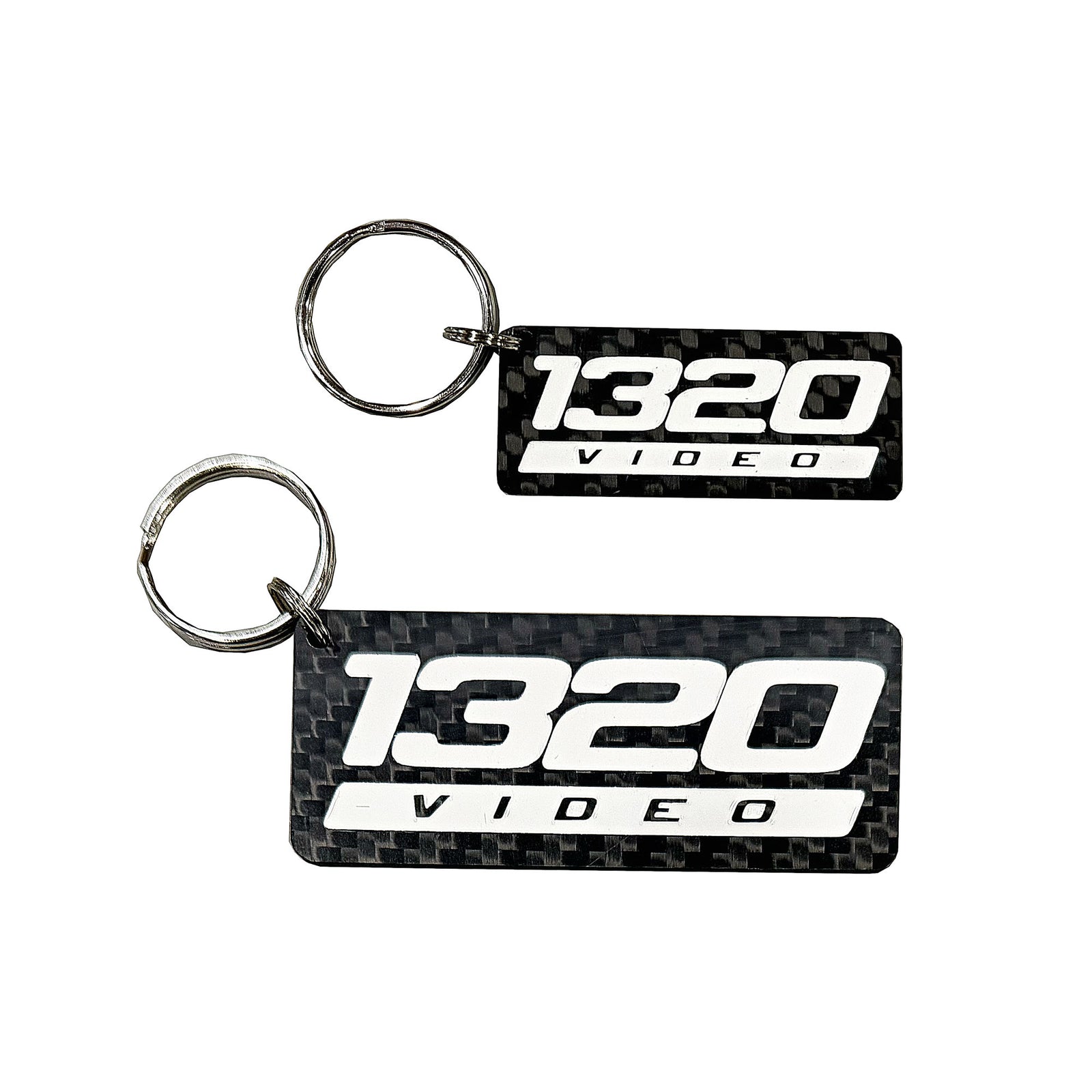 1320Video Carbon Fiber Keychain