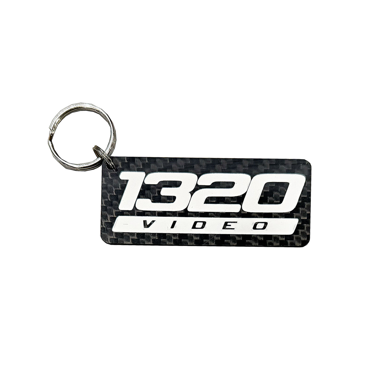 1320Video Carbon Fiber Keychain