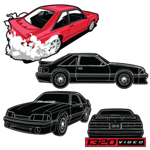 1320Video Cobra Stickers